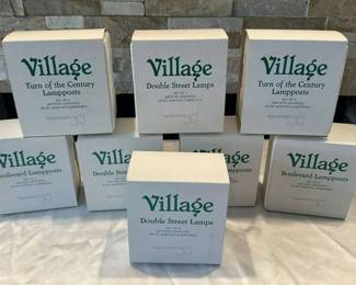 Department 56 Dickens Village Series Lampost Accessories