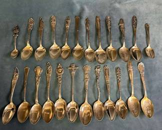 Sterling Silver Collectible Spoons