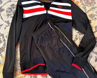 Mens Fila Track Suit Size M