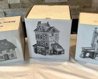 Department 56 Dickens Village Series Mr Mrs Pickle Hather Harness  Coal Merchant