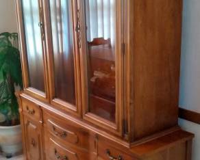 china hutch with inside lights