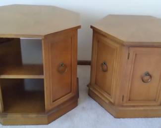end tables, similar size though photo shows otherwise