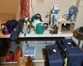 luggage, coolers, etc