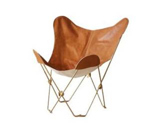 Leather Butterfly Chair