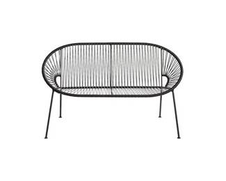 Ixtapa Black Loveseat