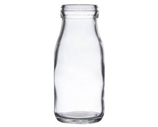 Clear Glass Milk Bottles