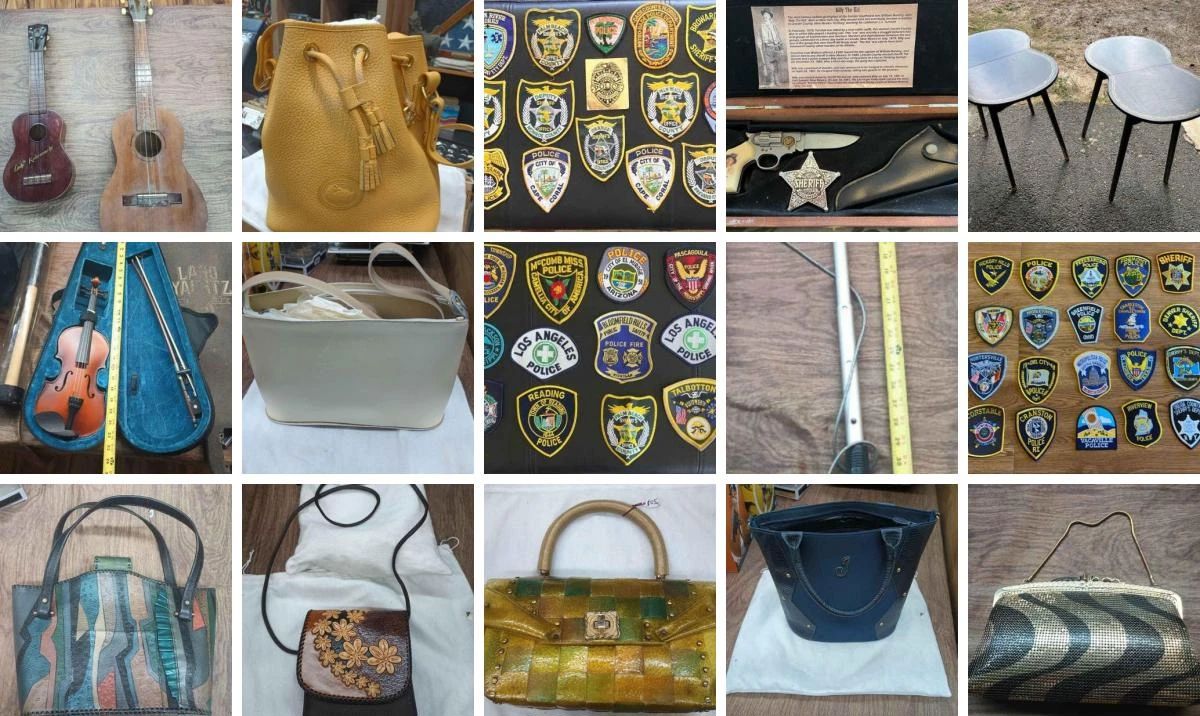 COLLECTIBLES IN PARADISE CTBids Online Auction • Bidding Ends 11/21 • Pickup 11/23/24
Fanciful assortment of collectible items. Lots of collectible patches, purses and bags. Ukulele, household furniture and goods. Everything must go and all items start at $1 with no reserve. Find your steal of a deal now!
