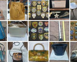 COLLECTIBLES IN PARADISE CTBids Online Auction • Bidding Ends 11/21 • Pickup 11/23/24
Fanciful assortment of collectible items. Lots of collectible patches, purses and bags. Ukulele, household furniture and goods. Everything must go and all items start at $1 with no reserve. Find your steal of a deal now!