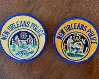 CIP0110102SL New Orleans PD Official Uniform Patches