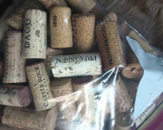 CIP095 - Lot of 7 Bags of Wine Corks 