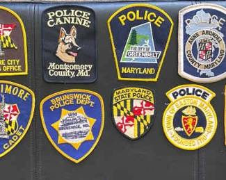 CIP0230113SL Maryland State PD Official Uniform Patches