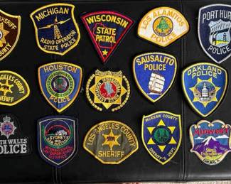 CIP0310350SL Sheriff / Police / Highway Patrol and More - Official Uniform Patches