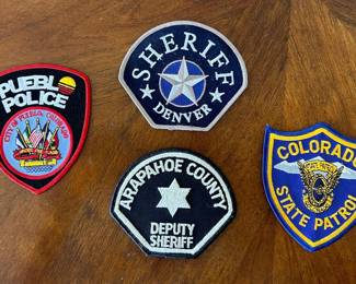 CIP0100104SL Colorado State PD / Sheriff Official Uniform Patches