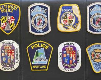 CIP0220112SL Maryland State PD Official Uniform Patches