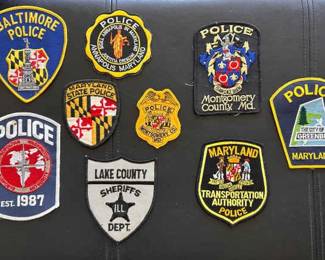 CIP0240109SL Maryland State PD Official Uniform Patches
