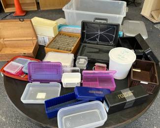 CIP108-VAROUS STORAGE CONTAINERS & COIN HOLDERS