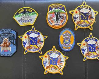CIP0200108SL Alaska State PD Official Uniform Patches