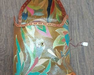 CIP064 - Yellow Plastic Leather Purse