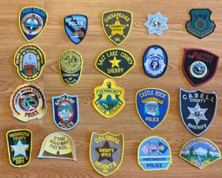 CIP05202100SL UT / VT / VA / WA /WV Sheriff/Police/HwyPatrol and More - Official Uniform Patches 