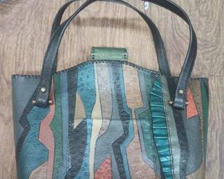 CIP00D - Multicolored Design Handbag 