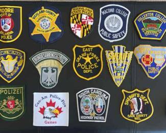 CIP0450350SL Sheriff / Police / Highway Patrol and More - Official Uniform Patches