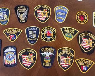 CIP0040119SL Ohio State PD / Sheriff / HP - Official Uniform Patches