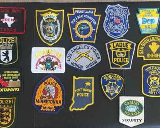CIP0370350SL Sheriff / Police / Highway Patrol and More - Official Uniform Patches