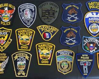 CIP0410335SL Ohio Sheriff / Police / Highway Patrol and More - Official Uniform Patches