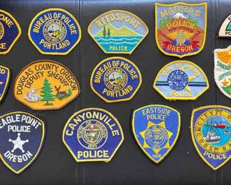 CIP0260114SL Oregon State PD Official Uniform Patches