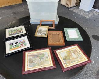CIP101-VARIOUS FRAMED PICTURES & DECORATIVE FRAMES