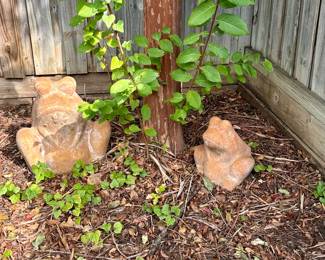 Terra Cotta Frogs