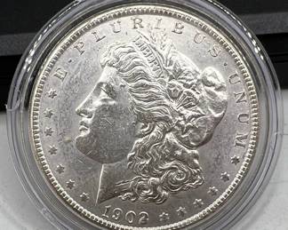 1902-O Morgan Silver Dollar Coin
