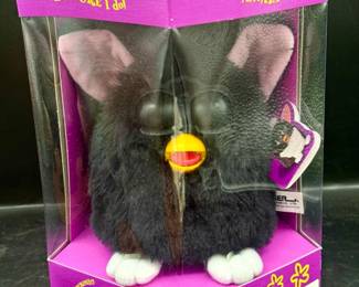 1998 Black Furby New In Box
