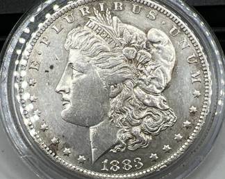 1883-O Morgan Silver Dollar Coin
