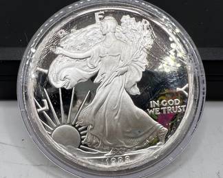 1988-S One Ounce Fine Silver Coin
