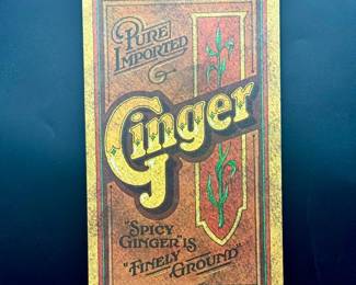 Vintage Stove & Counter Spicy Brand Ginger Mat

