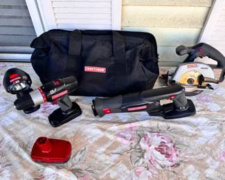 Craftsman Tool Bag Of Power Tools
