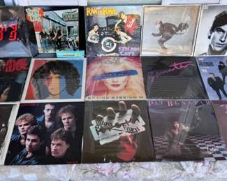 (15) Punk Rock Albums
Includes - Police, Billy Idol, Stray Cats, Rant N Rave, Bryan Adams, James Tylor, Missing Persons, Pat Benatar, Pretenders, Steve Perry, Loverboy, Judas Priest, John Cougar Melloncamp
