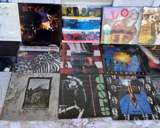 (18) Classic Rock Album Lot
Includes - AC/DC, The Clash, Van Halen, Styx, The Police, The Doors, Kiss, Quiet Riot, Def Leppard, Bruce Springsteen, Hewey Lewis and the News, ZZ Top, The Ramones