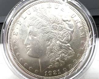 1921 Morgan Silver Dollar
