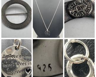 Sterling Silver Jewelry Stamped 925
