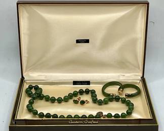 Gold Filled Jade Jewelry
