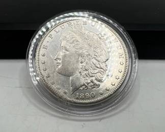 1890-S Morgan Silver Dollar
