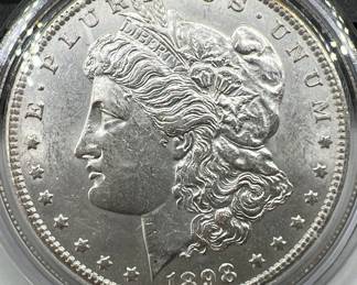 1898 Morgan Silver Dollar
