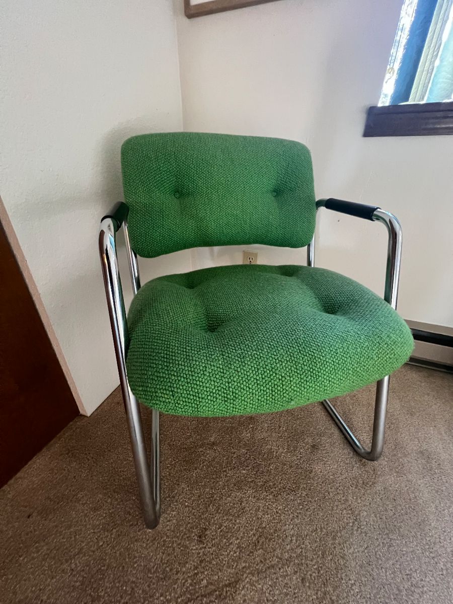 Vintage Tweed side chair