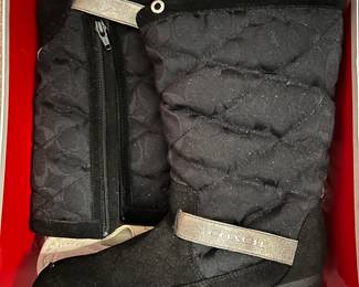 Coach snow boots