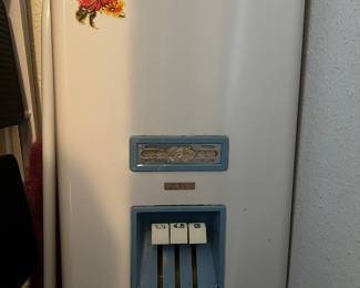 Vintage towel warmer.
