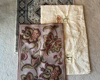 Throw rugs of all colors and designs!