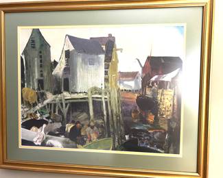 George Wesley Bellows “Matincus” framed print 