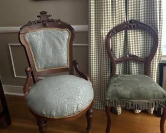 Antique Victorian Chairs